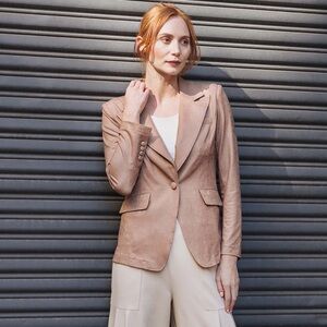 Clara Sunwoo Pocket Blazer -Taupe